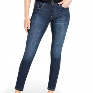 Old Navy Rockstar Super Skinny Jeans Women’s 12 Petite Dark Wash Mid-Rise NWT